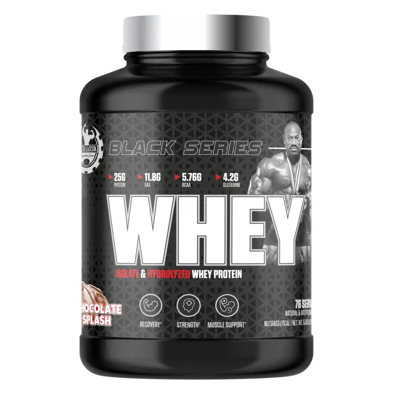 DEXTER BLACK WHEY CHOCOLATE SPLASH