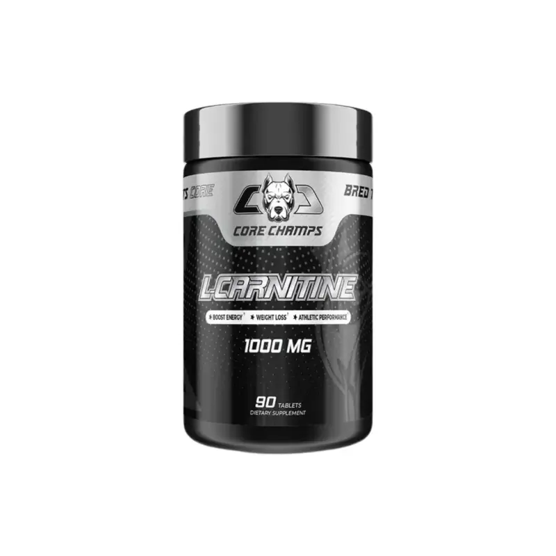 CORE CHAMPS L-carnitine 1000mg 90 tablets