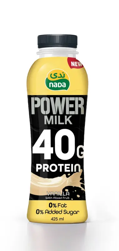 Nada Power Milk 425ml 40g Protein Vanilla