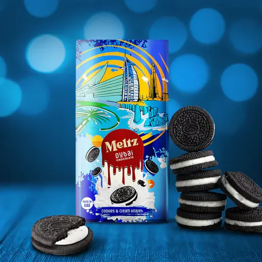 Meltz dubai 75g Cookies & Cream Knafeh