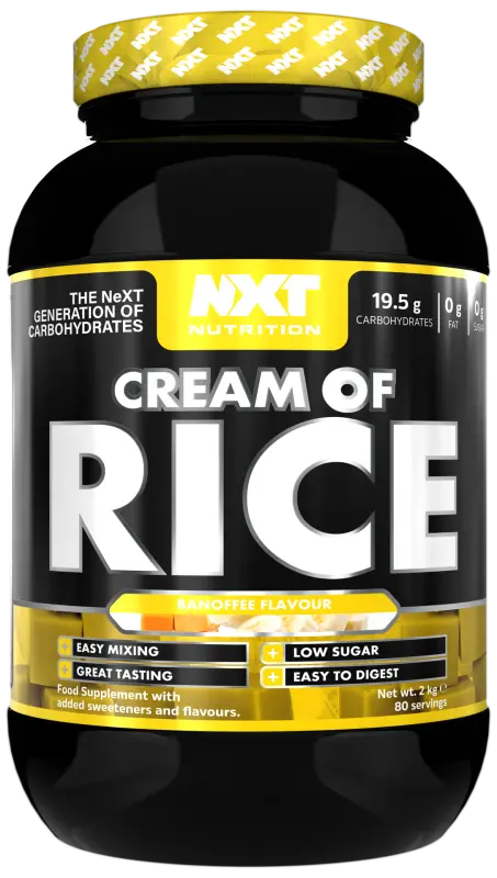 NXT Nutrition Cream of Rice Banoffee 2kg 
