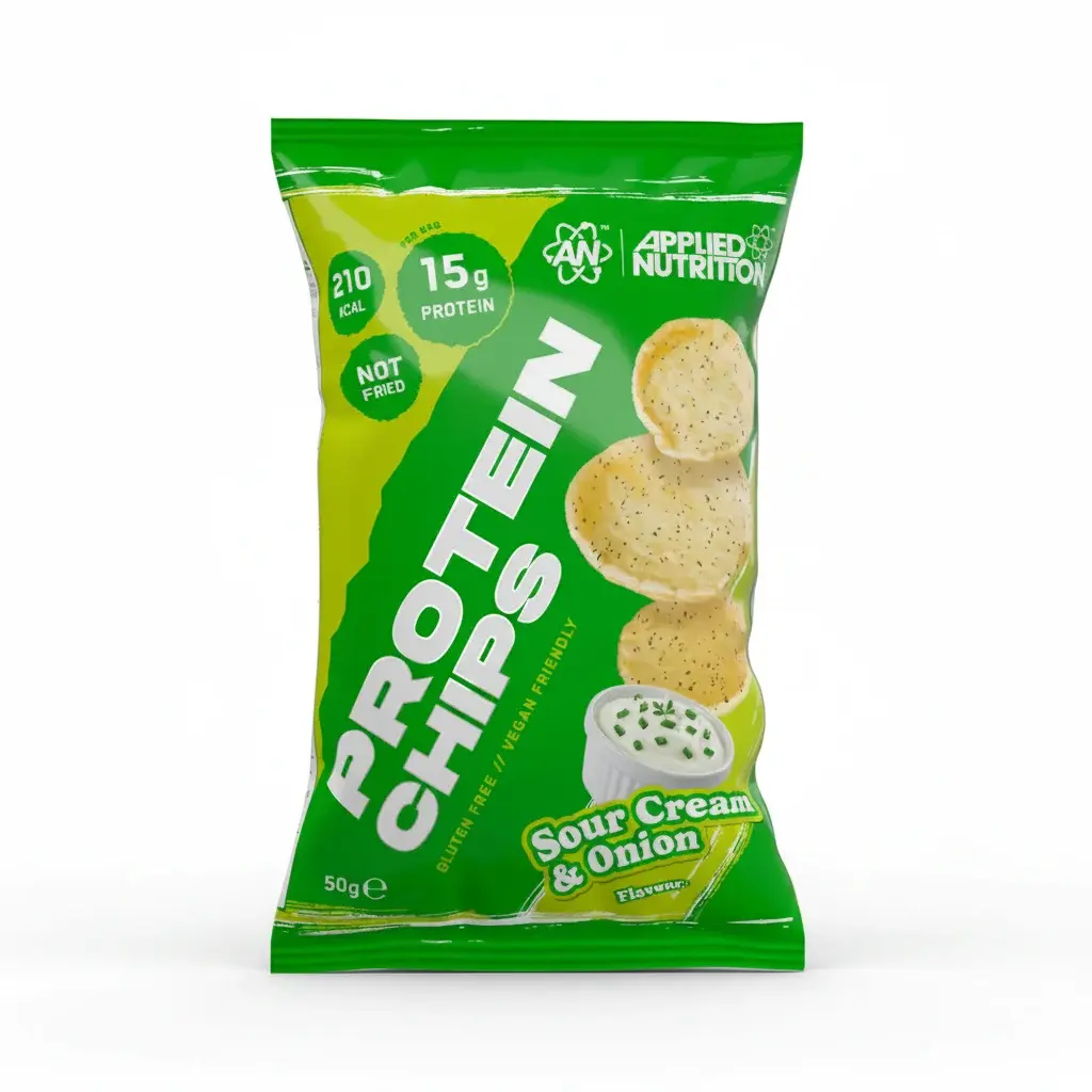 AN PROTEIN CHIPS SOUR CREAM AND CHIVE 50G
