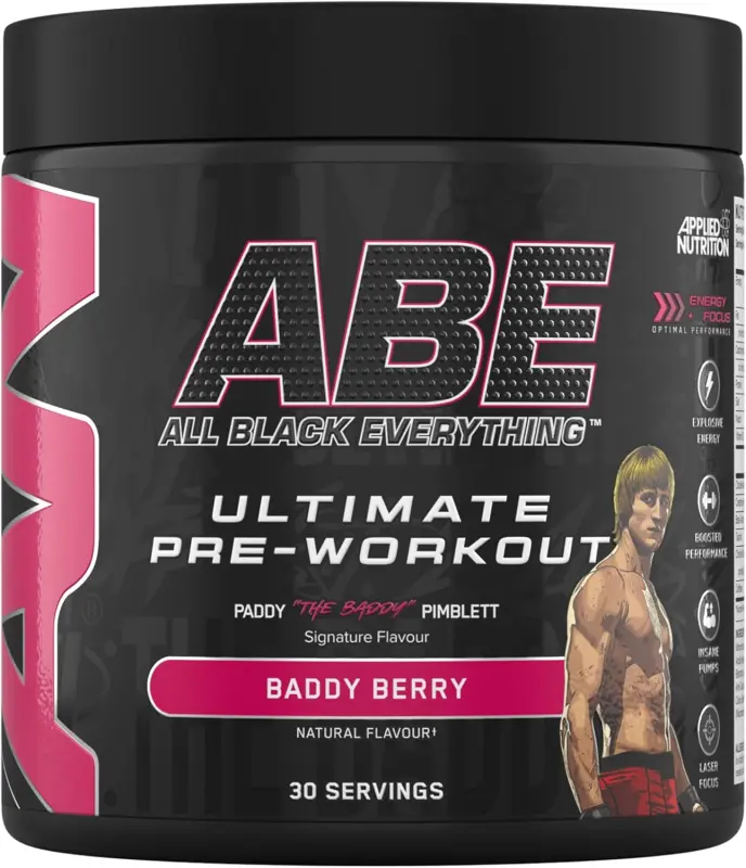 AN ABE Pre workout 375g Baddy Berry
