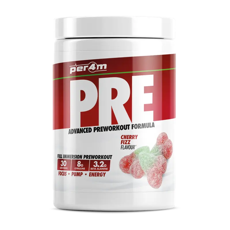 Perm 4 Preworkout 95g Cherry Fizz
