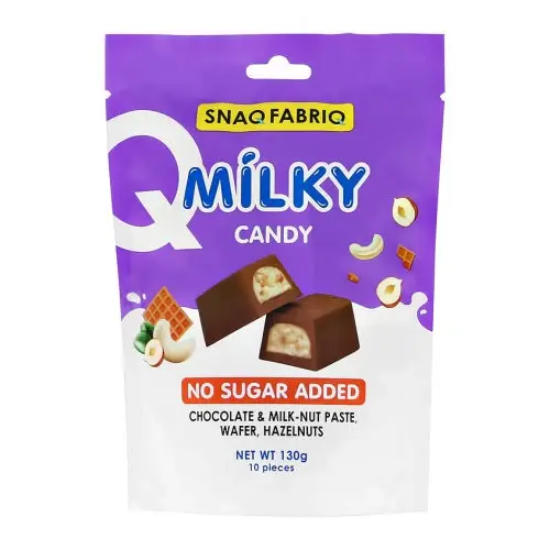 Snaq fabriq Milky Candy 130g Chocolate milk nut paste wafer hazelnuts
