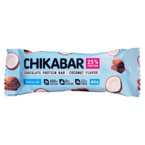 Chika Protein bar 60g Coconut