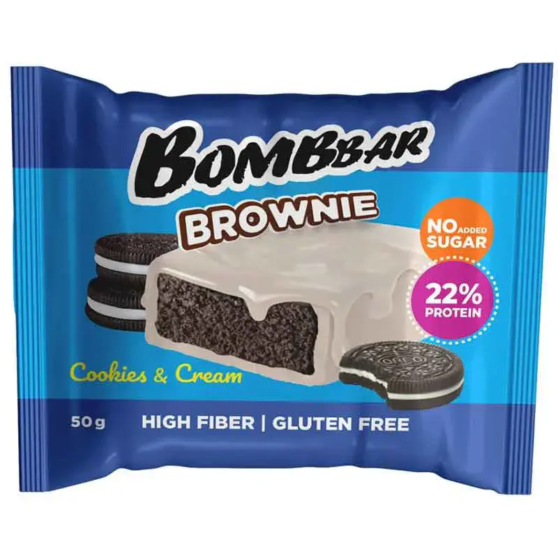 Bombbar Brownie 50g Cookies & Cream