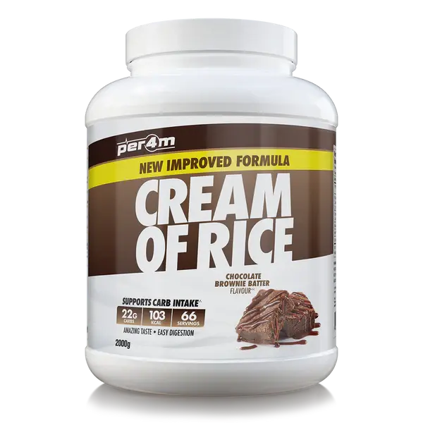 Perm 4 Cream of Rice Chocolate Brownie Batter