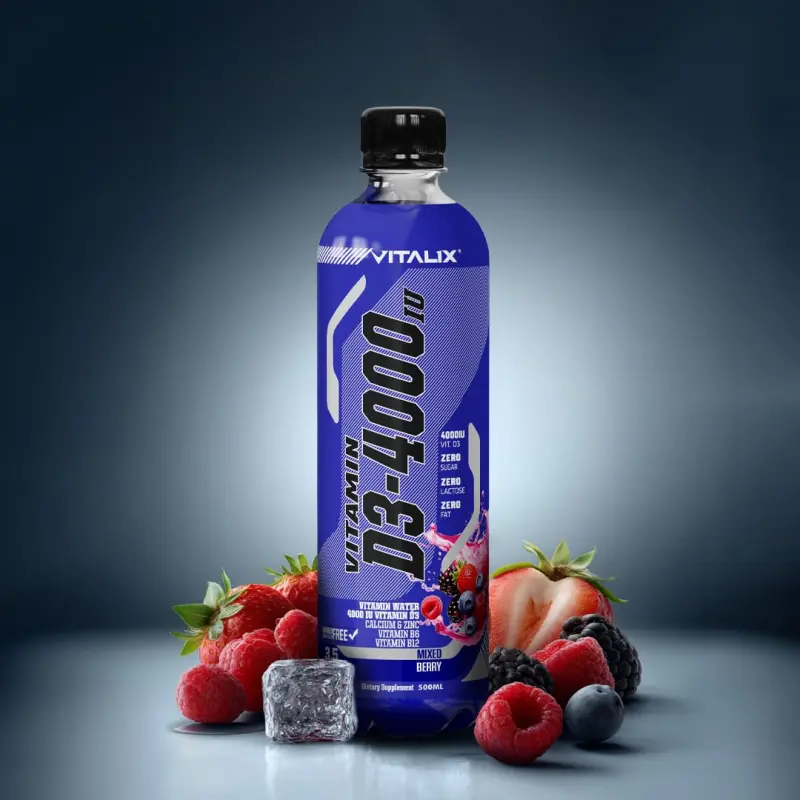 Vitalix vitamin D3-4000 iu 500ml mixed Berry