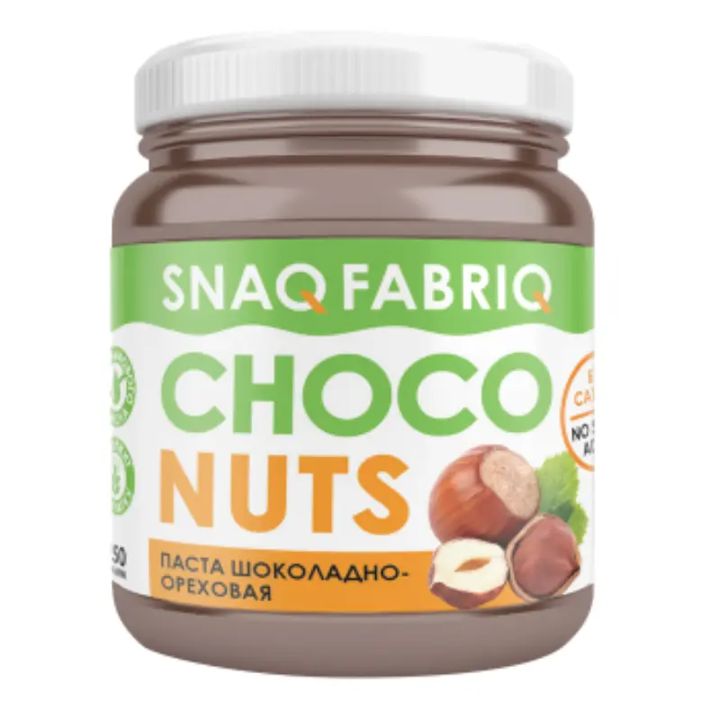 Snaq fabriq milky butter 250g Hazelnut