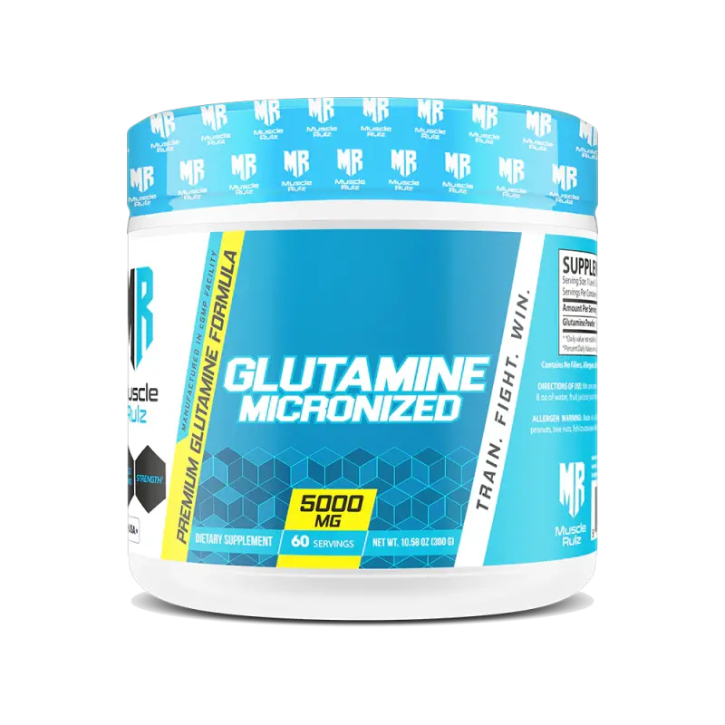 MUSCLE RULZ glutamine 5000mg 60 servings 300g