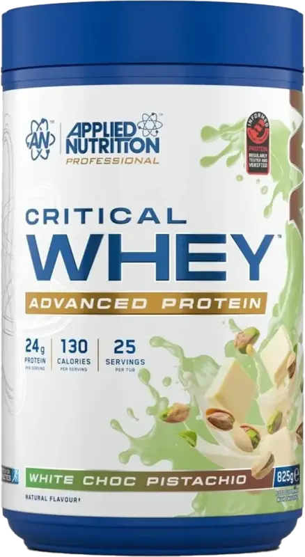 AN Critical Whey 825g White Choc Pistachio