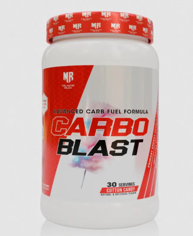 Muscle Rulz Carbo 30 serving cotton candy