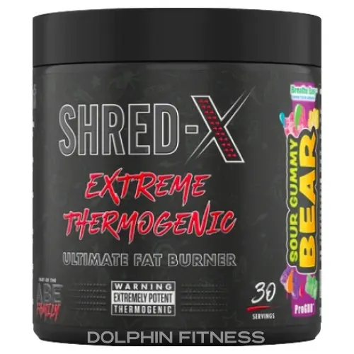 AN shred x powder 300g sour gummy bear