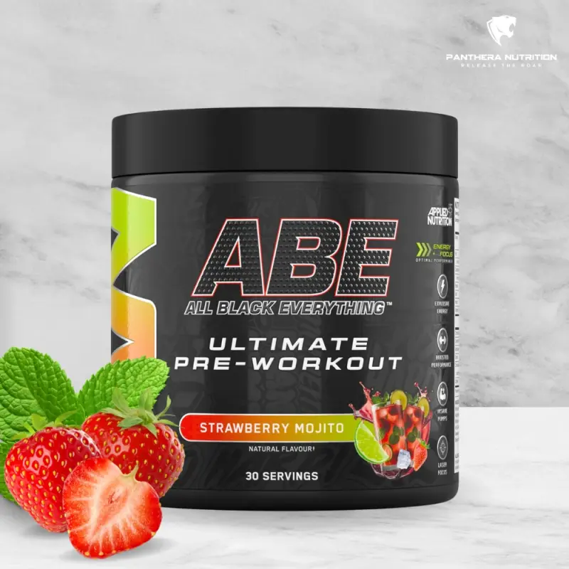 AN ABE Pre workout 375g Strawberry Mojito