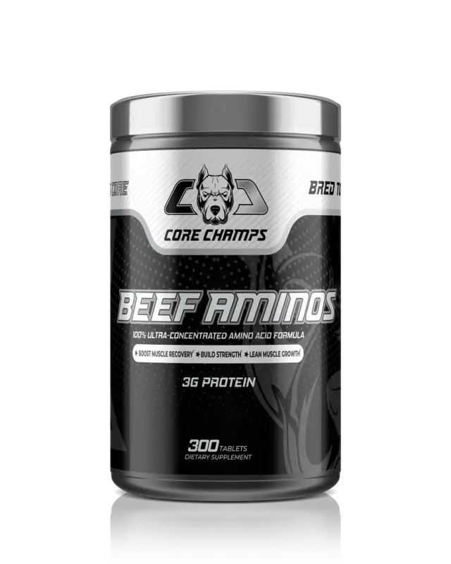 CORE CHAMPS beef aminos 3g protein 300 tablets