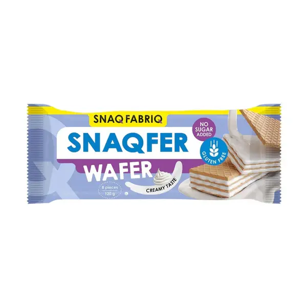 Snaq fabriq Snaqer Wafer 120g Creamy Taste 