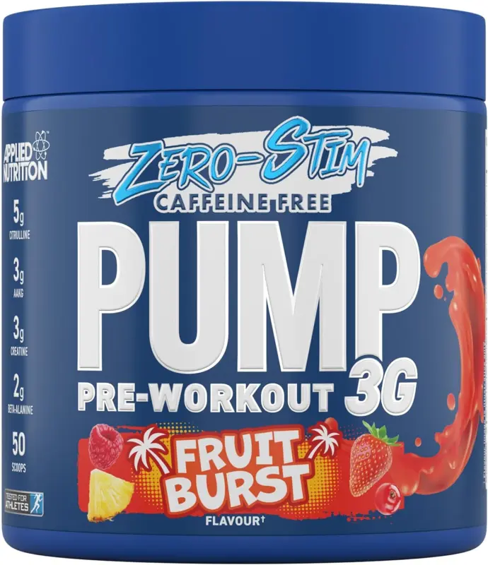 AN Pump3G pre workout 375g Zero Fruit Burst 