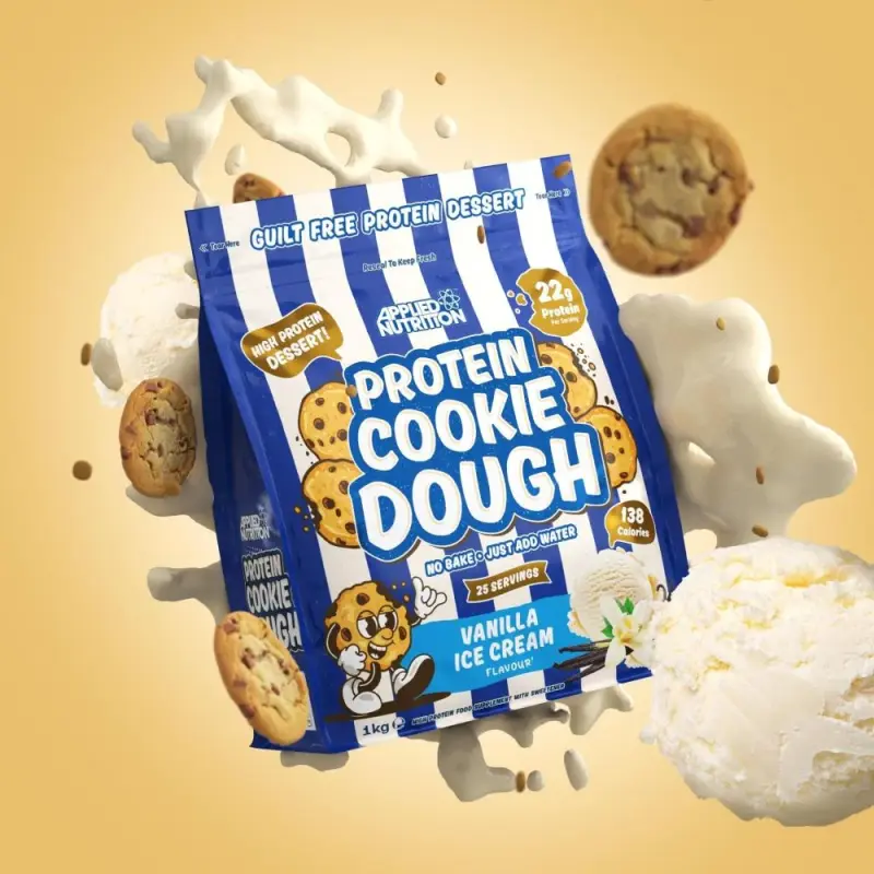 AN Cookie Dough 1kg Vanilla ice cream