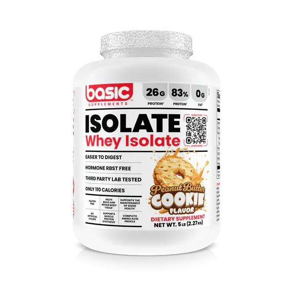 BASIC ISOLATE 5LB PEANUT BUTTER COOKIE