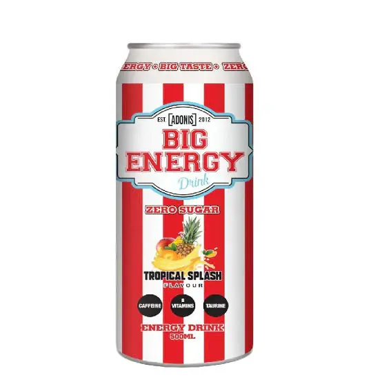 Adonis Big Energy Drink 500ml Tropical Splash
