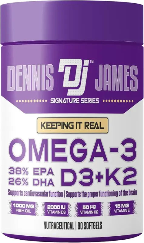 DJ OMEGA D3+K2 90CAPS 
