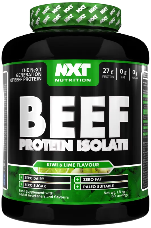 NXT Beef Protein Isolate 1.8kg Kiwi Lime