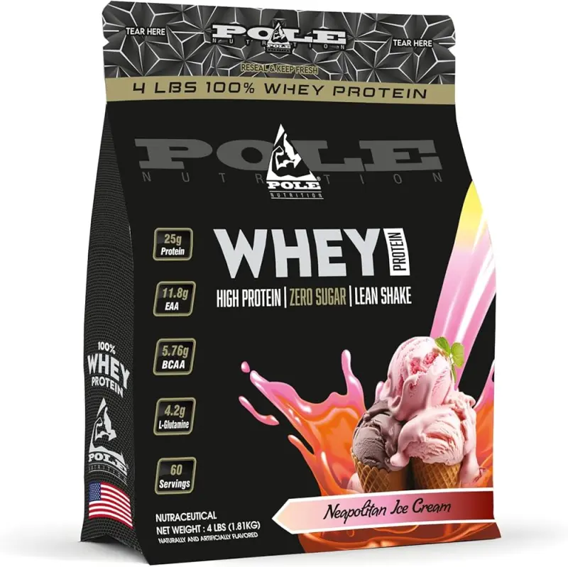 POLE WHEY 4lbs NEAPOLITAN ICE CREAM