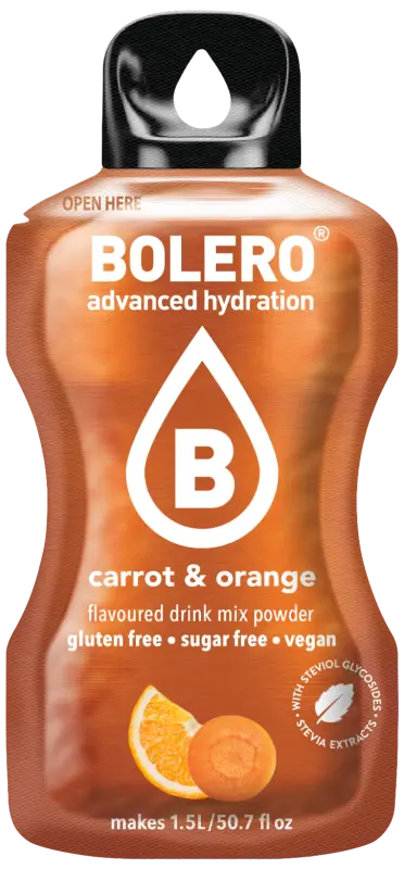 Bolero 9g Carrot & Orange
