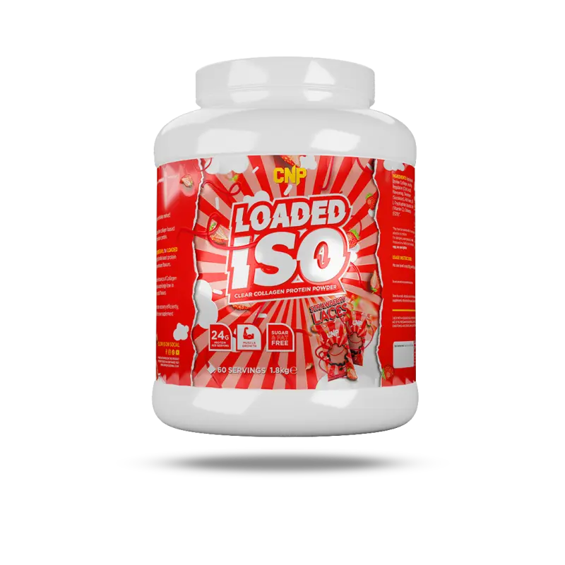 CNP loaded iso strawberry laces