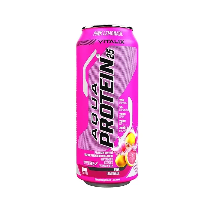 Ultramade Aqua protein 473ml Pink lemonade