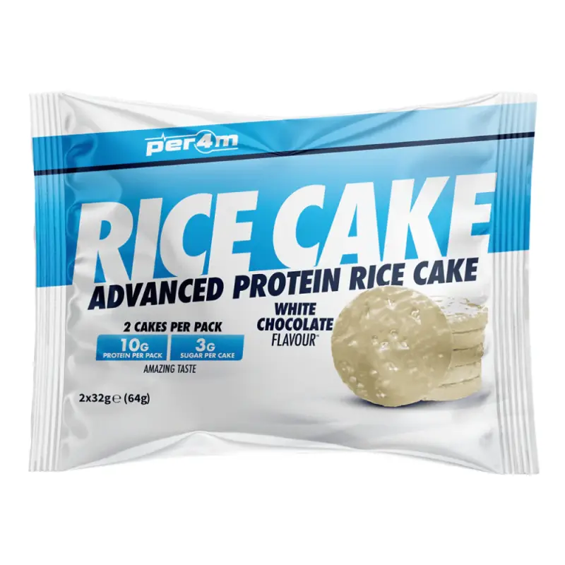 Perm 4 Rice Cake 64g White Chocolate