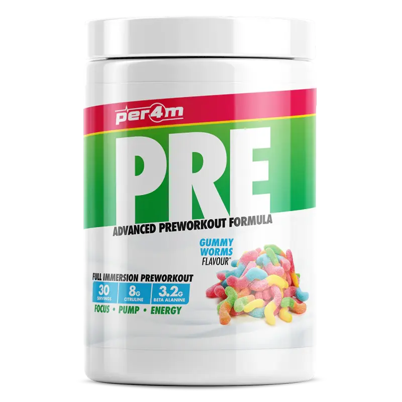 Perm 4 Preworkout 570g Gummy Worms