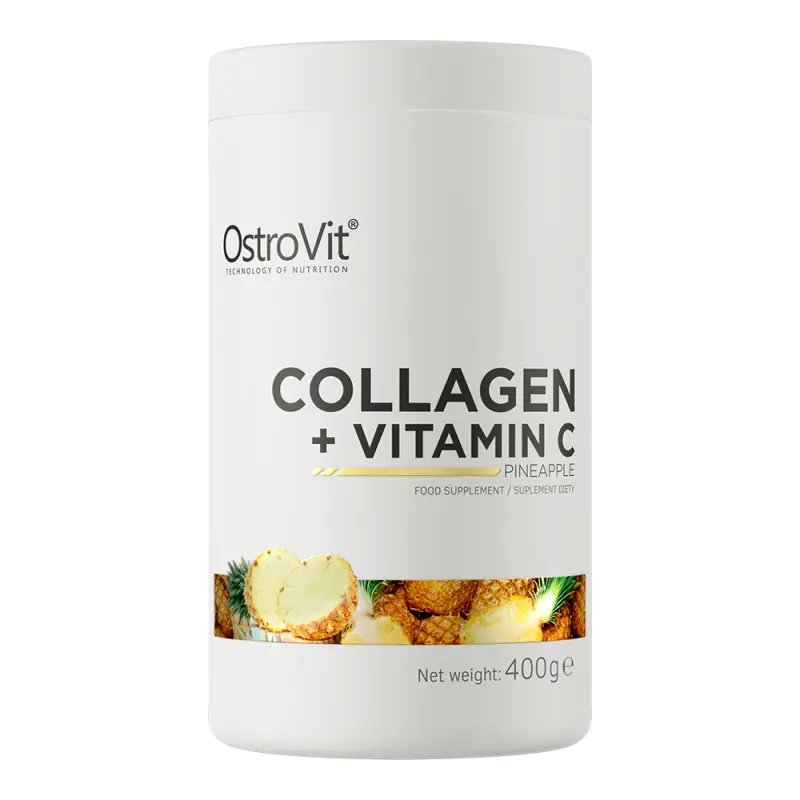 OstroVit Collagen + Vitamin C 400 g pineapple