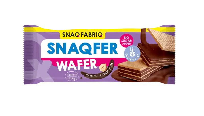 Snaq fabriq Snaqer Wafer 120g Hazelnut & Chocolate 