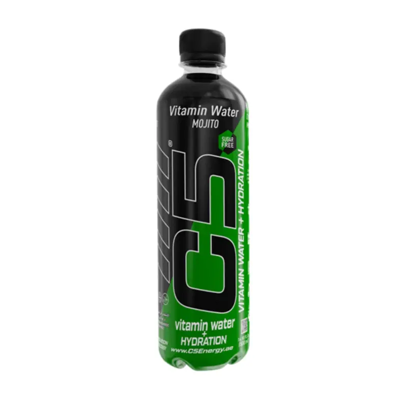 Ultramade C5 Hydration + Vitamin Water 500ml Green Apple 
