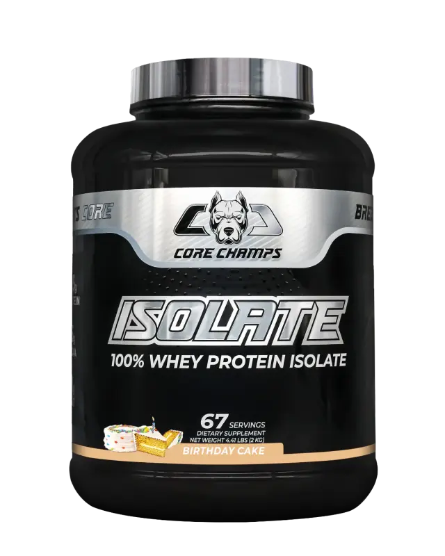 CORE CHAMPS WHEY PROTEIN 5LBS/2. 27KG - BIRTHDAY CAKE