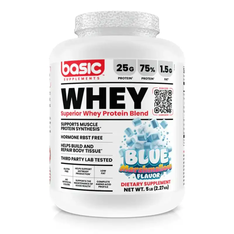 BASIC WHEY 5LBS BLUE MARSHMALLOW (copy)