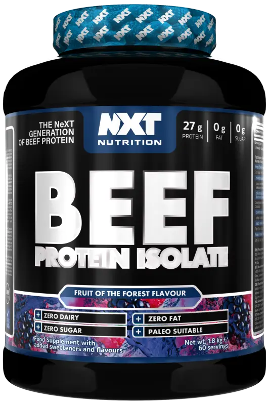 NXT Beef Protein Isolate 1.8kg Fruit Of The Forest 