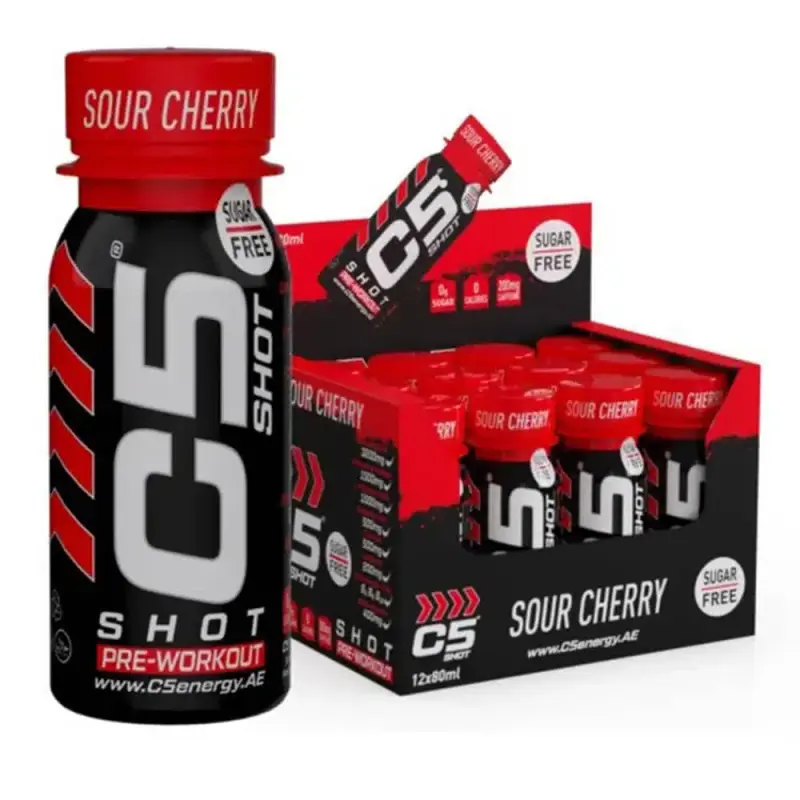 C5 Preworkout shot 80 ml sour cherry