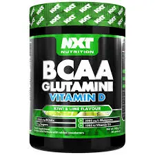 NXT BCAA glutamine Vitamin D Kiwi & lime