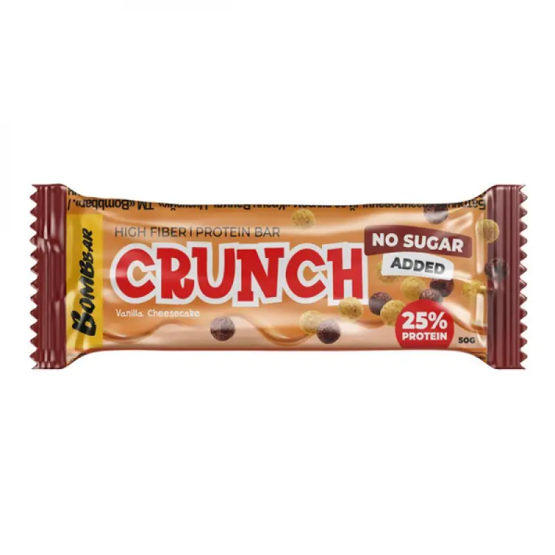 Bombbar Glazed bar crunch 50g Vanilla cheesecake