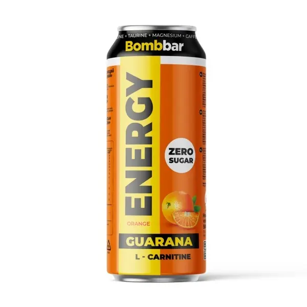 Bombbar carbonated drink L-carnitine 500ml orange 