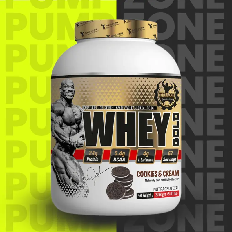 DEXTER GOLD WHEY COOKIES & CREAM