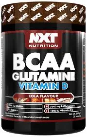 NXT BCAA glutamine Vitamin D Cola