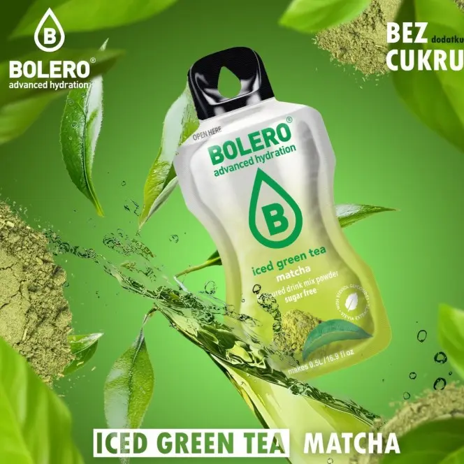Bolero 8g ice green tea matcha 
