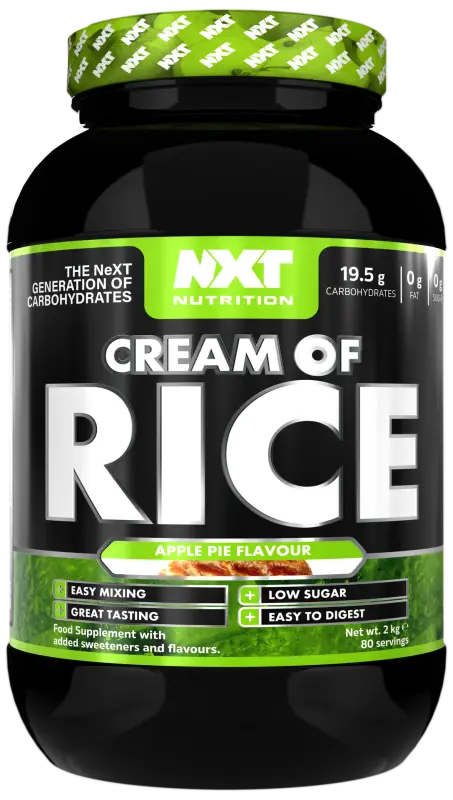 NXT Nutrition Cream of Rice Apple Pie 2kg