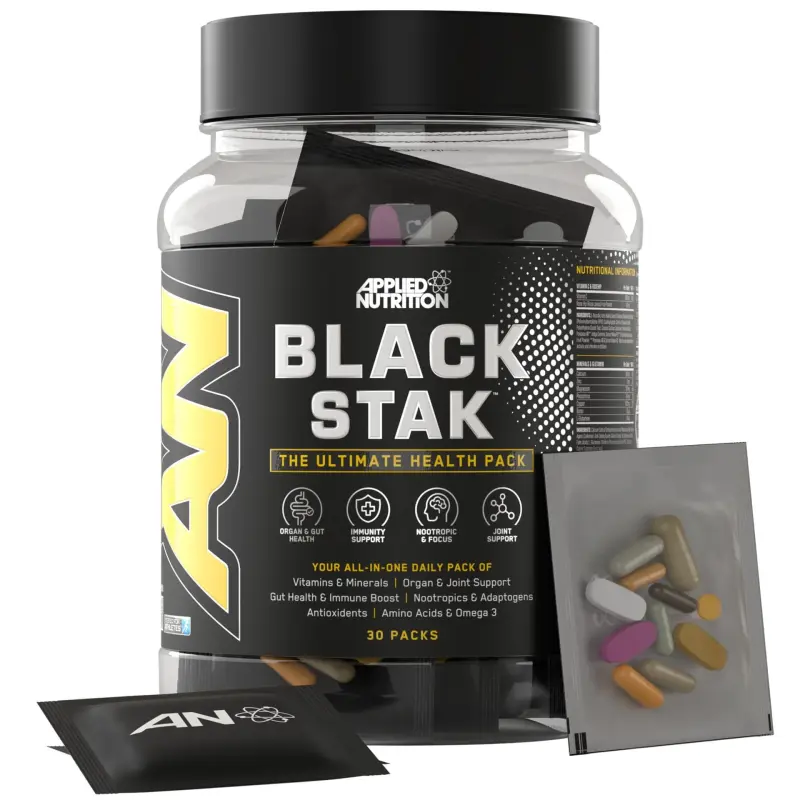 AN black stak multivitamin 30 sachets
