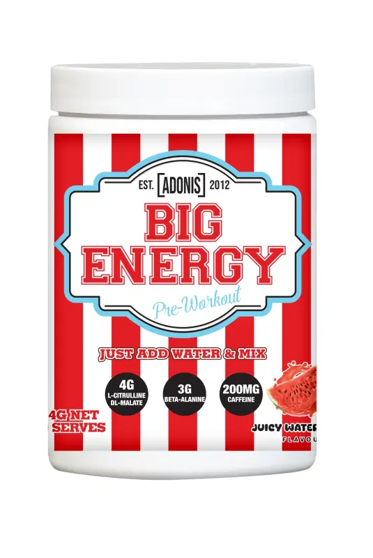 Adonis Big Energy Pre workout 414g Juicy Watermelon