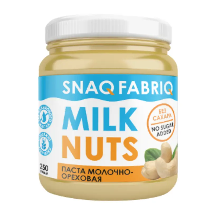 Snaq fabriq milky butter 250g Cashew
